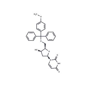 1-(5-O-Methoxytrityl-2-deoxy-b-D-xylofuranosyl)uracil