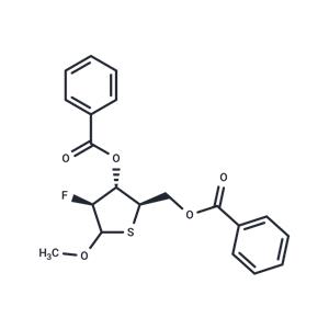 Methyl 2-deoxy-3,5-di-O-benzoyl-2-fluoro-4-thio-D-arabinopentofuranoside