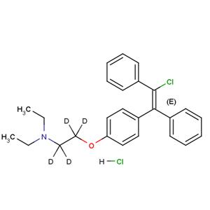 Enclomiphene D4 hydrochloride