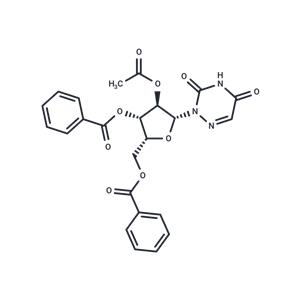 2’-O-Acetyl-3’,5’-bis-O-benzoyl-6-aza-xylo uridine