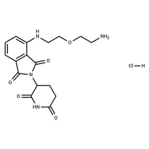 Thalidomide-NH-PEG1-NH2 hydrochloride