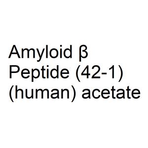 Amyloid β Peptide (42-1)(human) acetate