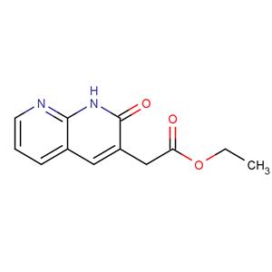 (1,2-Dihydro-2-oxo-1,8-naphthyridin-3-yl)acetic ? acid ethyl ester