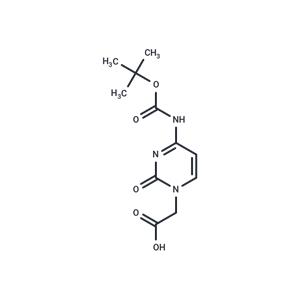 N4-Boc-cytosin-1-yl ?acetic acid