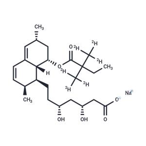 Simvastatin EP Impurity A-d6 Sodium Salt