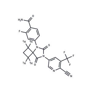 N-desmethyl Apalutamide-d4