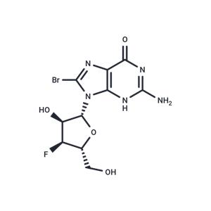 8-Bromo-3’-deoxy-3’-fluoroguanosine