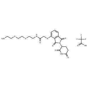 Thalidomide-O-amido-PEG2-C2-NH2 TFA