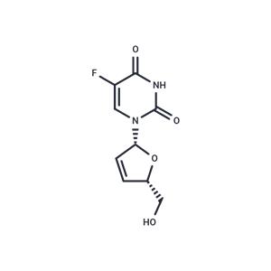 2’,3’-Dideoxy-2’,3’-didehydro-5-fluoro-uridine