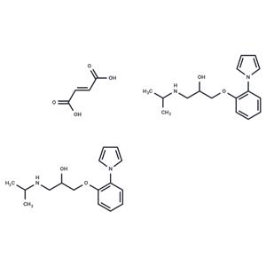 Isamoltane hemifumarate