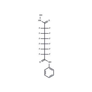 Perfluorinated SAHA