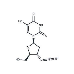 3’-Azido-2’,3’-dideoxy-5-hydroxyuridine