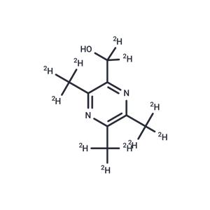 2-hydroxymethyl-3,5,6-trimethylpyrazine-d11