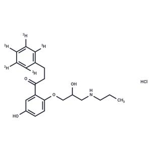 5-Hydroxy Propafenone-d5 HCl