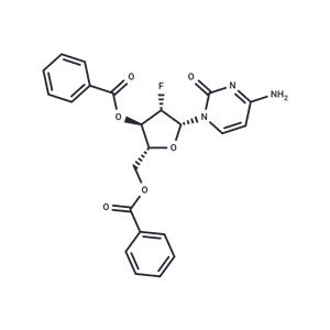 3’,5’-Di-O-benzoyl-2’-deoxy-2’-fluoro-beta-D-arabinocytidine