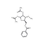 1,2-Di-O-acetyl-5-benzoyl-3-O-methyl-D-ribofuranose pictures