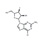 2-Amino-6-chloro-9-(3-deoxy-3-fluoro-beta-D-ribofuranosyl)-9H-purine pictures