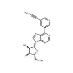 9-(3-Deoxy-3-fluoro-β-D-ribofuranosyl)-6-[5-(propyn-1-yl)pyridin-3-yl]purine pictures