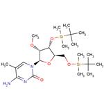 3,5’-Bis(O-t-butyldimethylsilyl)-2’-O-methyl-5-methylcytidine pictures