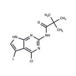 N-(4-Chloro-5-iodo-7H-pyrrolo[2,3-d]pyrimidin-2-yl)-2,2-dimethyl ?propanamide pictures