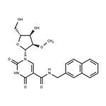 5-Naphthyl-beta-methylaminocarbony-2’-O-methyl-uridine pictures