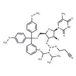 1-(2'-Deoxy-5'-O-DMT-2'-fluoro-b-D-arabinofuranosyl)thymine 3'-CE phosphoramidite pictures