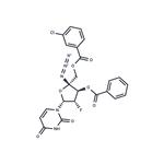 4’-Azido-3’-O-benzoyl-5’-O-(m-chlorobenzoyl)-2’-deoxy-2’-fluoro-beta-D-arabinouridine pictures