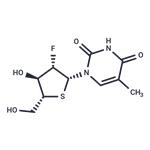 2’-Deoxy-2’-fluoro-5-methyl-4’-thio-beta-D-arabinouridine pictures