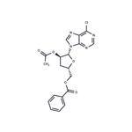 9-(2’-O-Acetyl-5’-O-benzoyl-3’-deoxy-beta-D-ribofuranosyl)-6-chloropurine pictures