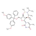 5’-O-DMTr-2’-OMe-5MeU-P-methyl phosphonamidite; 5’-O-DMTr-2’-O-methyl-5-methyluridine-3’-O-(P-methyl-N,N-diisopropylamino) phosphonamidite pictures