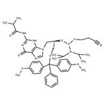 2’-O-(2-Cyanoethoxy) ? (diisopropylamino)phosphino-3’-O-(4,4’-dimethoxy triphenyl)methyl-N2-isobutyryl-(R)-9-(2,3-dihydroxypropyl)-guanine pictures