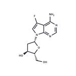 7-(2-Deoxy-β-D-erythro-pentofuranosyl)-5-fluoro-7H-pyrrolo[2,3-d]pyrimidin-4-amine pictures