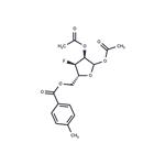 5’-O-Toluyl-1’,2’-di-O-acetyl-3’-deoxy-3’-fluoro-D-ribofuranose pictures