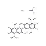 (S)-Gossypol (acetic acid) pictures