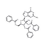 2-Amino-6-chloro-9-[(2,3,5-tri-O-benzoyl-2-C-methyl-β-D-ribofuranosyl)]-9H-purine pictures