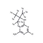 Terbuthylazine-desethyl-d9 (tert-butyl-d9) pictures