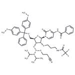 N4-Benzoyl-5’-O-DMTr-2’-O-(N3-trifluoroacetyl) aminopropyl cytidine 3’-CED phosphoramidite pictures