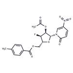 1-(2-O-Acetyl-5-O-(p-toluoyl)-3-deoxy-3-fluoro-b-D-ribofuranosyl)-5-nitropyridine-2(1H)-one pictures