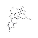 3’-O-(t-Butyldimethylsilyl)-2’-O-(2-methoxyethyl) uridine pictures