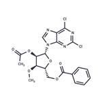 9-(2’-O-Acetyl-5’-O-benzoyl-3’-O-methyl-beta-D-ribofuranosyl)-2,6-dichloropurine pictures