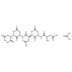 Asp-Asp-Asp-Asp-Asp acetate