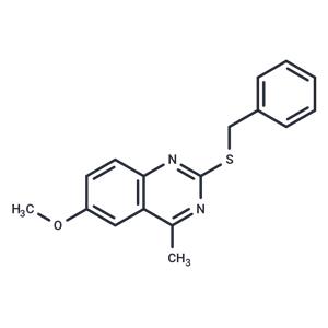 2-benzylsulfanyl-6-methoxy-4-methylquinazoline