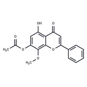 5-Hydroxy-7-acetoxy-8-methoxyflavone