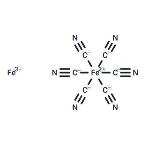 Iron (III) hexacyanoferrate (II)