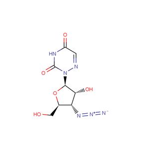 3’-Azido-3’-deoxy-6-azauridine