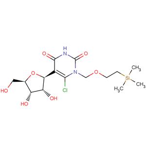 6-Chloro-N1-(trimethylsilylethoxymethyl)pseudouridine