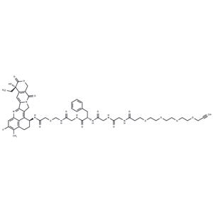 Propargyl-PEG4-GGFG-DXd