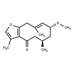 (1(10)E,2R*,4R*)-2-Methoxy-8,12-epoxygermacra-1(10),7,11-trien-6-one