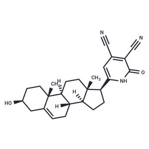 6-[(3S,8S,9S,10R,13S,14S,17S)-3-hydroxy-10,13-dimethyl-2,3,4,7,8,9,11,12,14,15,16,17-dodecahydro-1H-cyclopenta[a]phenanthren-17-yl]-2-oxo-1H-pyridine-3,4-dicarbonitrile