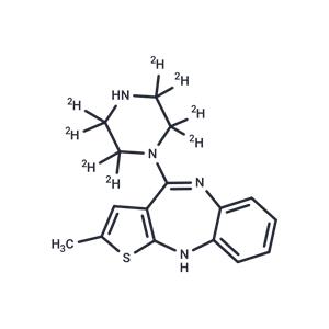 N-Desmethyl Olanzapine-d8